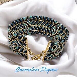 Homemade miyuki delica bead bracelet